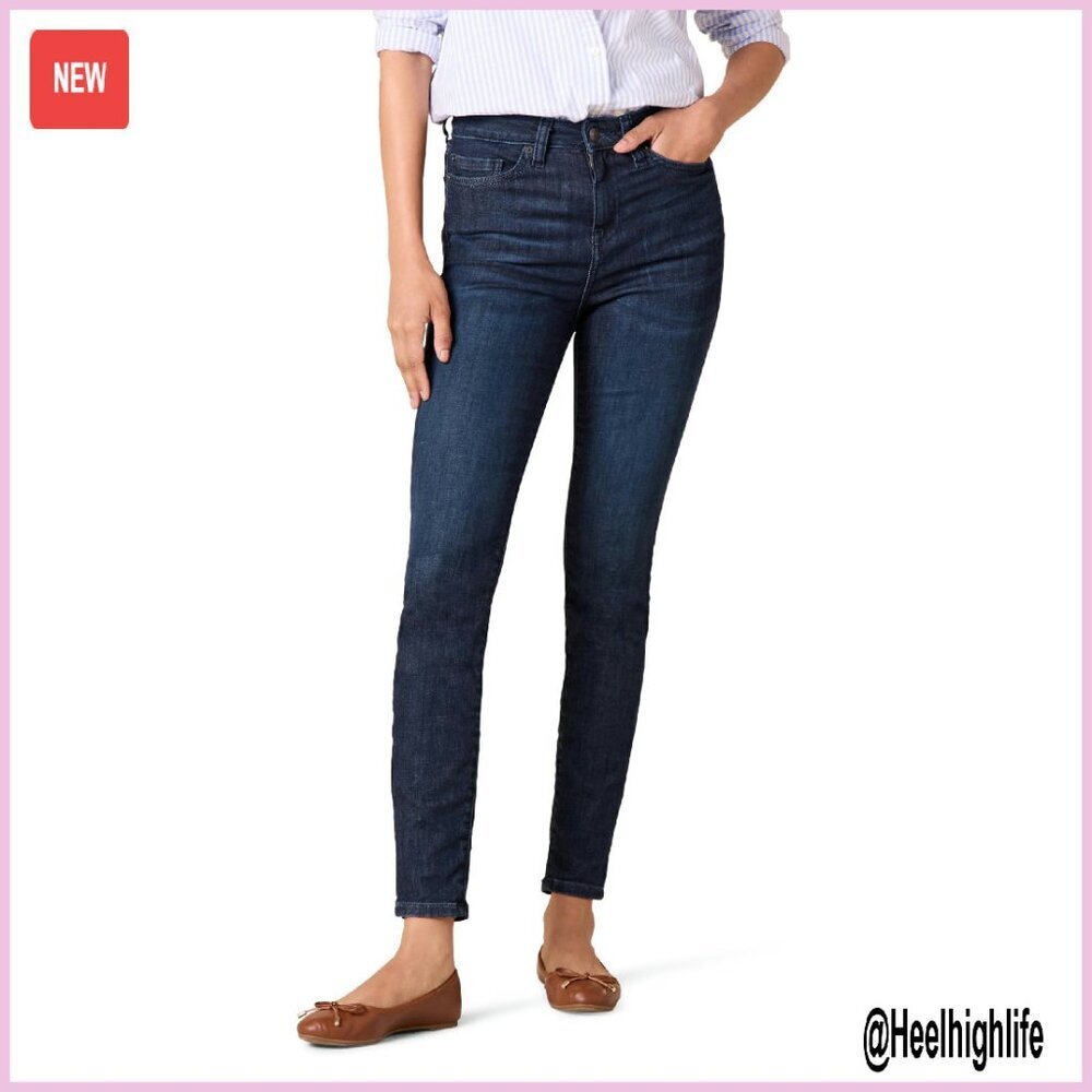 High-Rise Skinny Jeans, Stretch Denim, Women's Size, All-Day Comfort